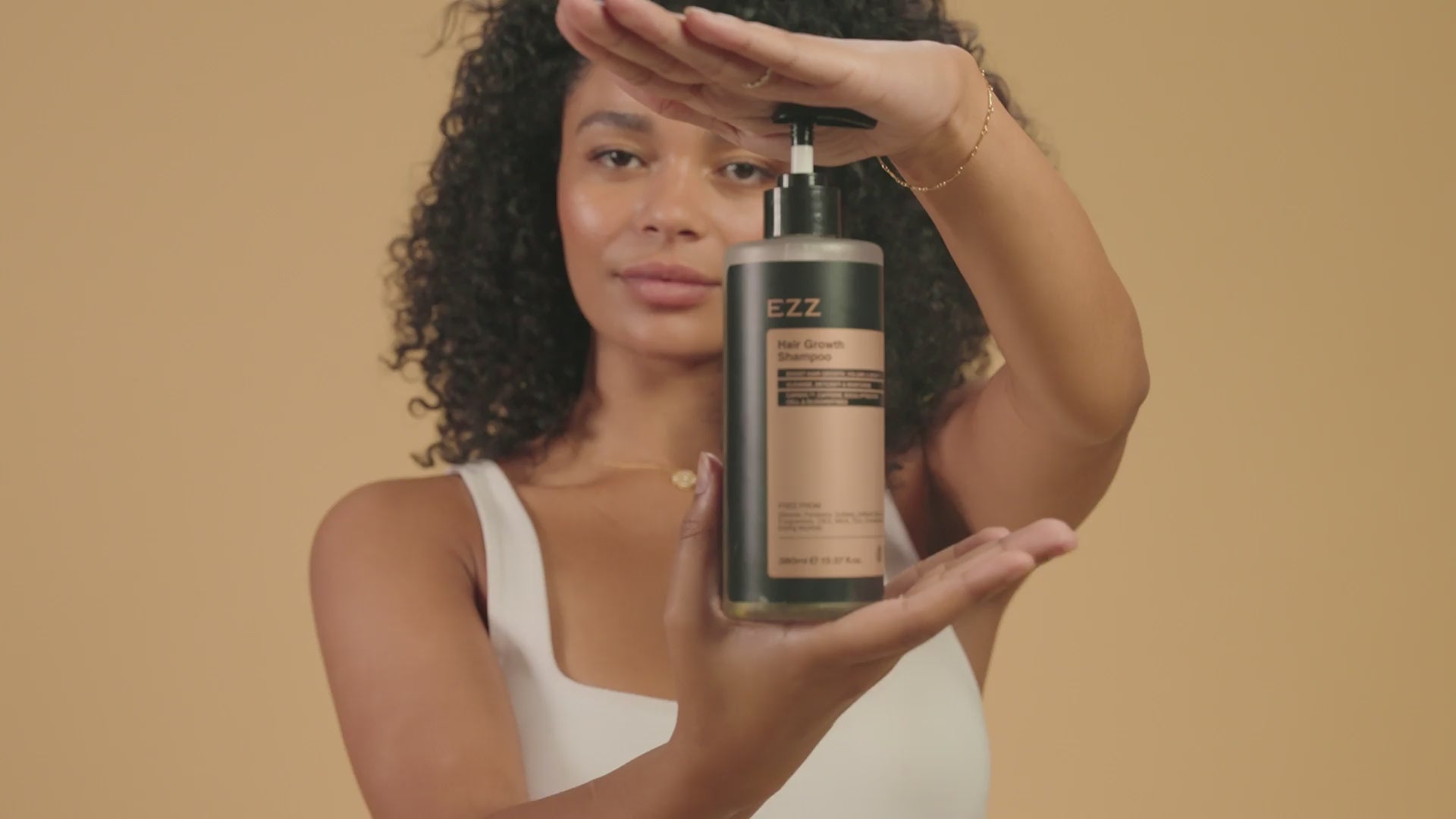 Load video: EZZ Hair Growth Shampoo