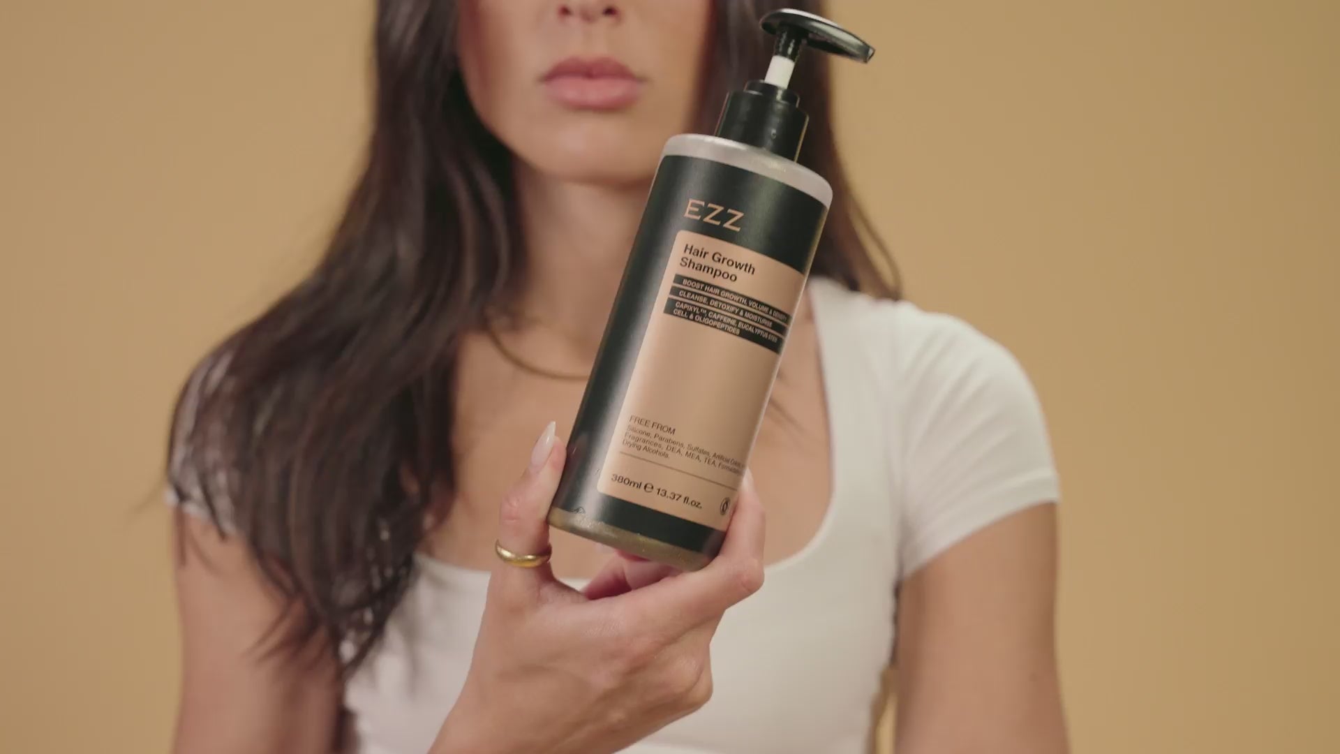 Load video: EZZ Hair Growth Shampoo